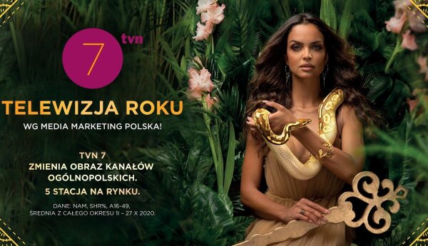 TVN7 po raz drugi otrzymuje tytuł Stacji Telewizyjnej Roku!
